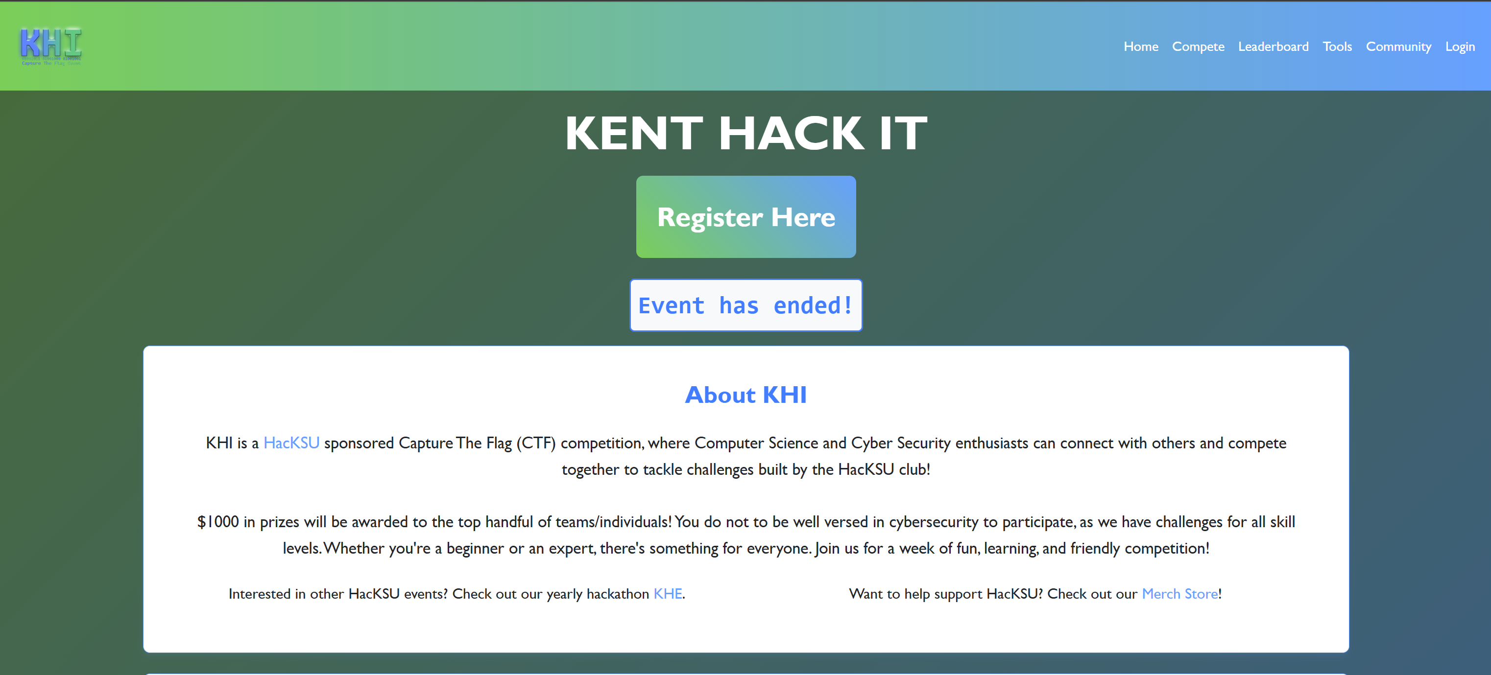 Kent Hack It